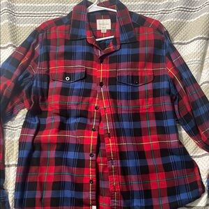 American Eagle Outfitters Multicolor Plaid Shirt